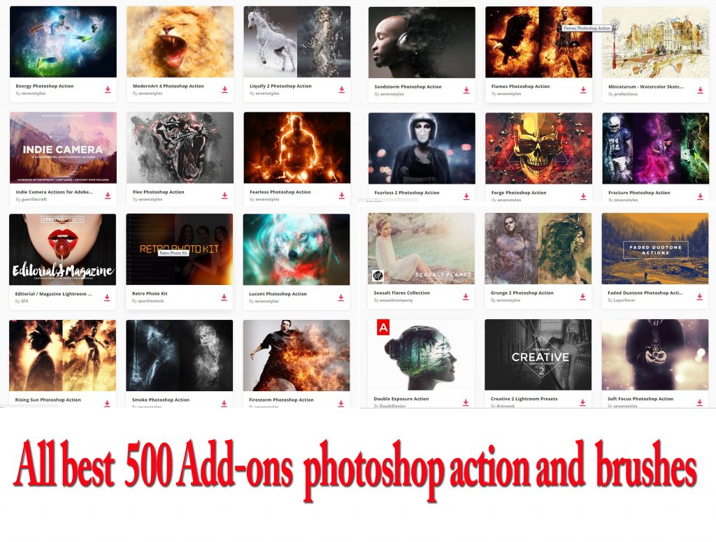 best action shots in photoshop envato download